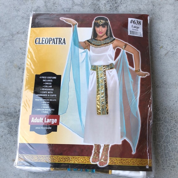Cleopatra Adult Costume! New! - Picture 2 of 6